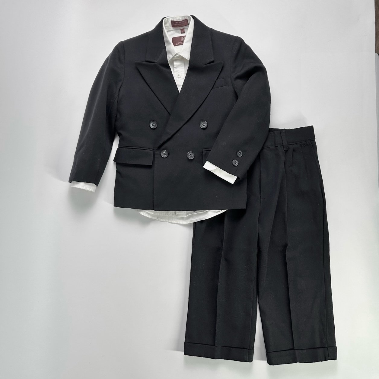 Nordstrom Boy's Suit Set, Size 5 (Jacket, Trousers, Dress shirt)