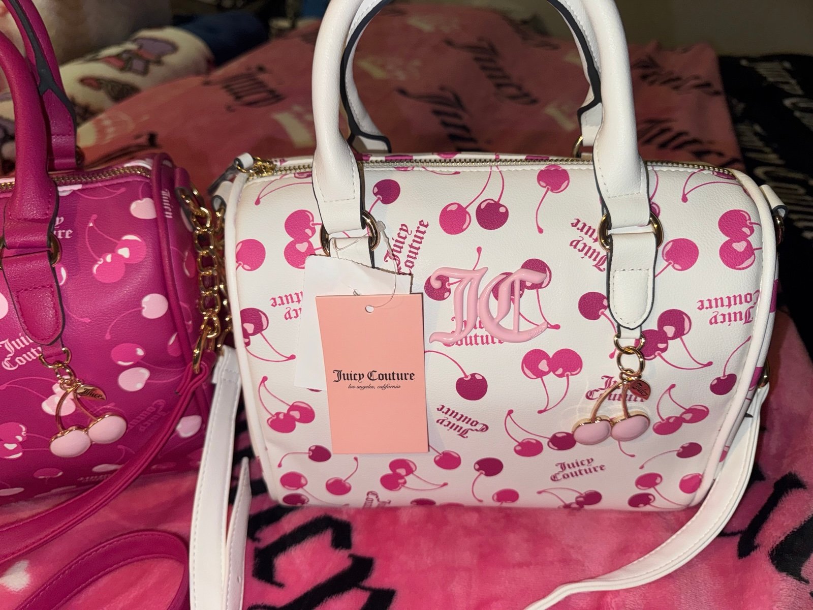 Juicy Couture Cherry Satchel Purse NWT