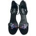 Charles by Charles David Rainey Jewled Sandal Women's 9.5M Black Suede NEW