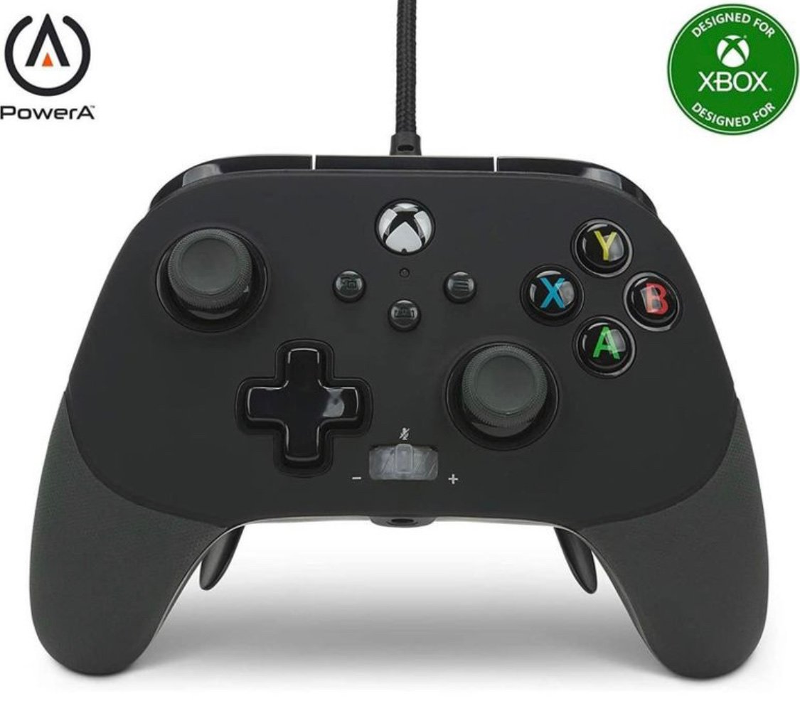 PowerA FUSION Pro Wired Controller for Xbox One - Black, Gamepad, Wired Video Ga