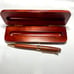 Vintage. Elegant Wooden Pen with Decorative Wooden Box
