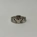 Antique Sterling Silver Claddagh Trinity Ring
