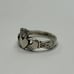 Antique Sterling Silver Claddagh Trinity Ring