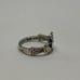 Antique Sterling Silver Claddagh Trinity Ring