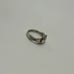 Antique Sterling Silver Claddagh Trinity Ring