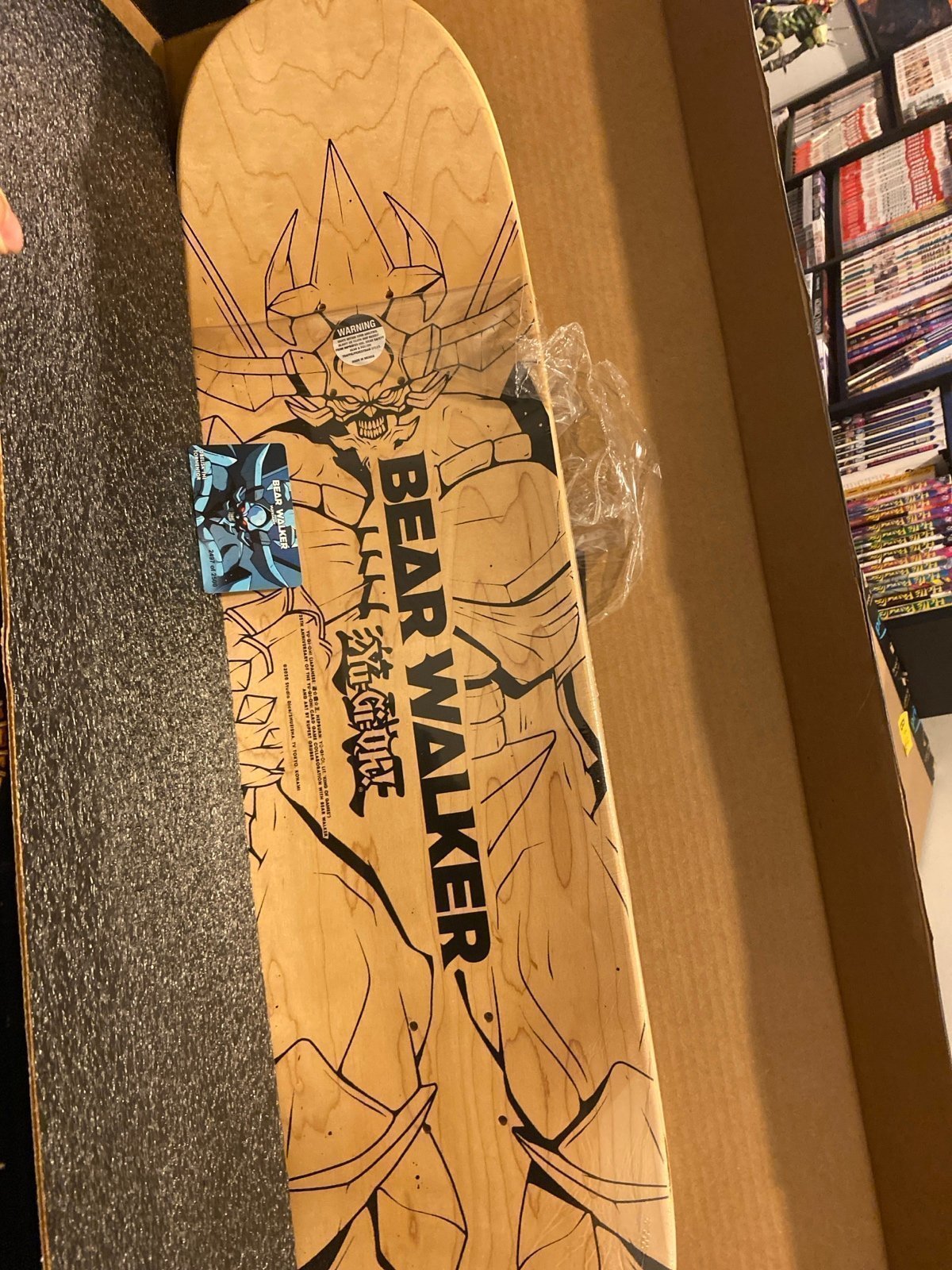 Bear Walker Yu-Gi-Oh! Collab Skateboard Deck