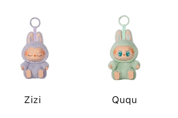 POP MART•LABUBU•Have a Seat•QuQu and ZiZi NEW