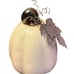 Hobby Lobby 2020 Set Of 3 Ceramic Pumpkin Gourds w/Metal Leaves Thanksgiving