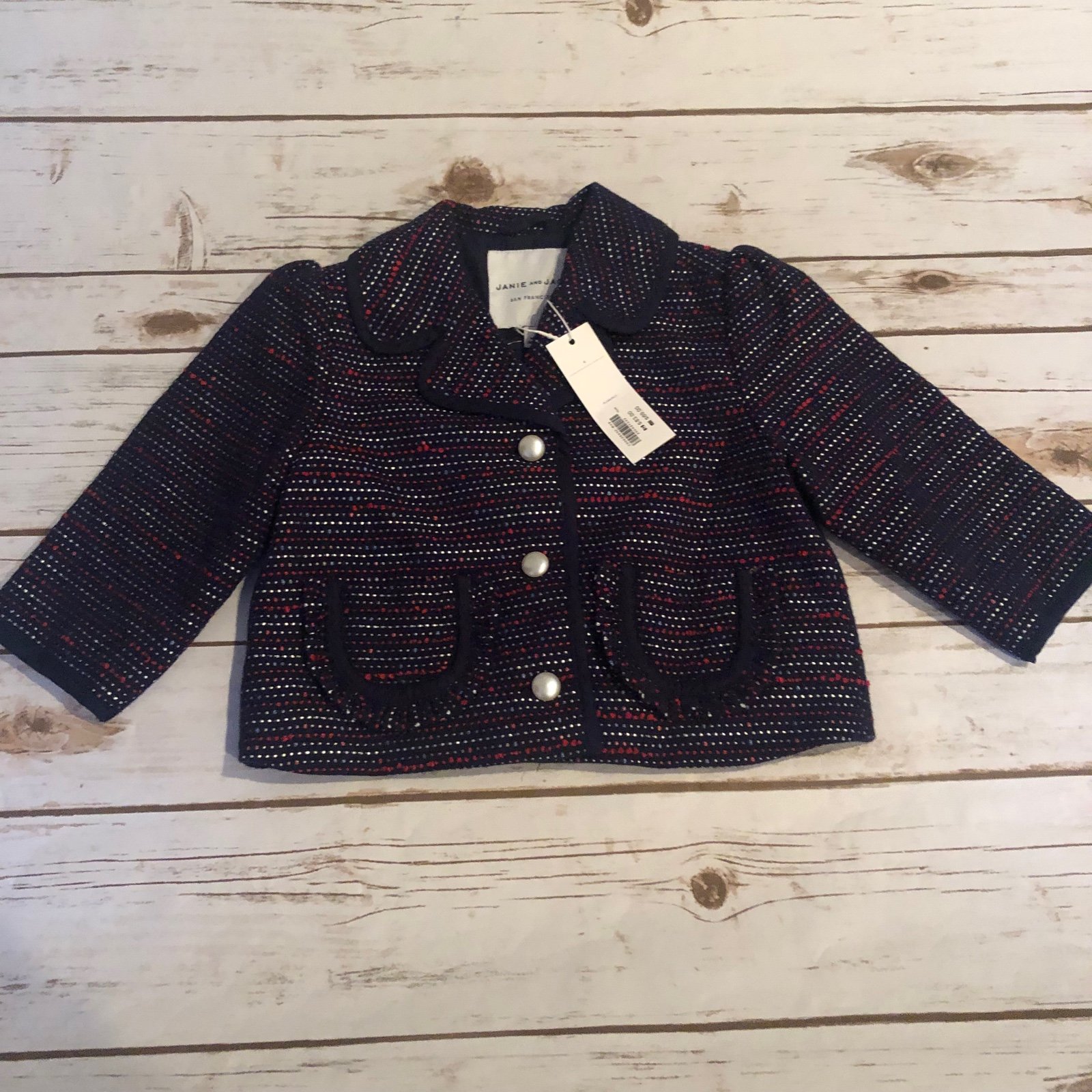 Janie and Jack navy blazer