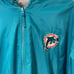 VTG NFL MIAMI DOLPHINS HOODED PUFFER JACKET Reversible Sz XL