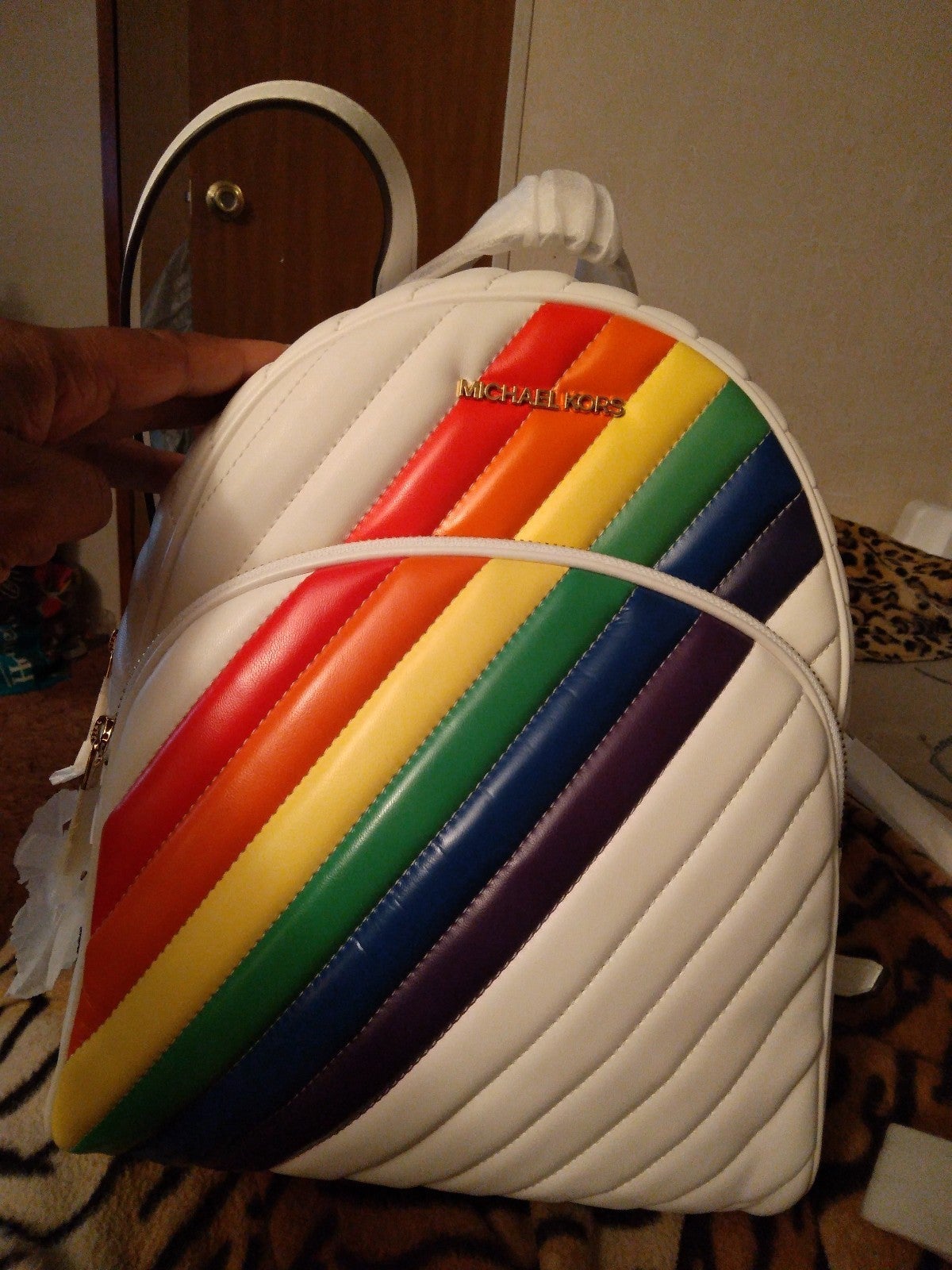 MK Rainbow Backpack