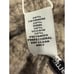 Autumn Cashmere Turtleneck Fringed Cowl Multi Stitch Poncho Taupe - O/S