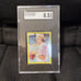 1982 Topps Joe Montana Sticker Graded SGC NM-MT+ 8.5 Montana 2nd Year Football
