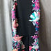 Nicole Miller peplum halter top