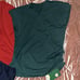 Halara Lot of 3 V Neck Cap Sleeve Crossover Ruched Solid Work Blouses
