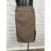 Xoxo Collection Brown Pinstriped Straight Knee Length Vtg 90's Women's Size 9/10