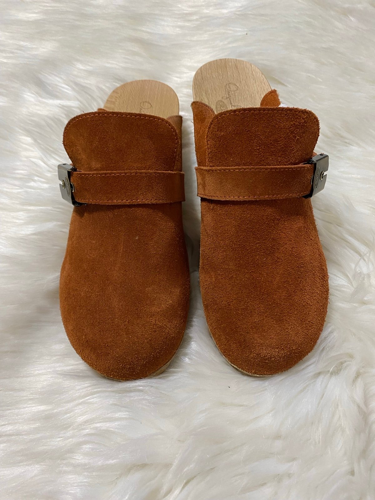 Dr. Scholls Sz 10 Amber Dream Woos & Leather clogs shoes