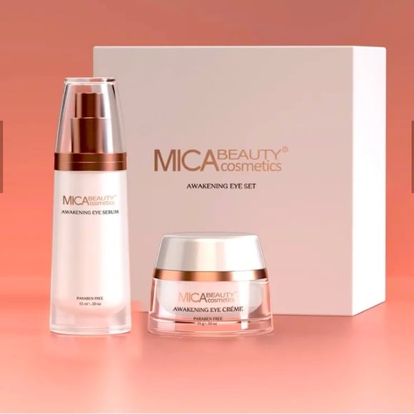 NIB Mica Beauty Cosmetic Awakening Eye Set