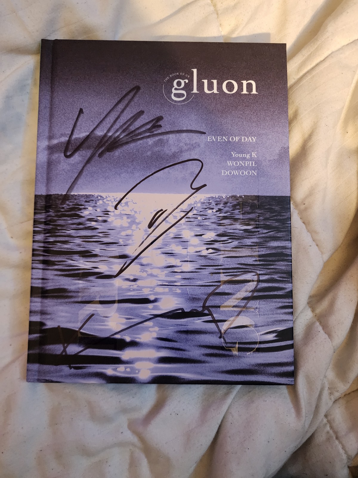day6 even of day the book of us gluon mwave signed album