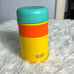 BUILT 16oz Vacuum Insulated Double Wall Citrus Sunrise Stripe Food Jar