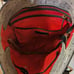 Dooney & Bourke Ostrich Collection Charleston Tote Gray Black Leather Zip Top