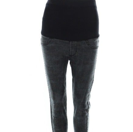 JAMES JEANS Twiggy Maternity Black Denim Leggings Size 27