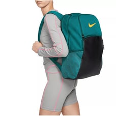 Nike Brasilia 9.5 XL Training Backpack Color: Geode Teal/Black/Sundial