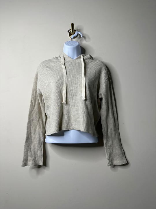 MONROW Beige Brushed Thermal Pullover XS NEW