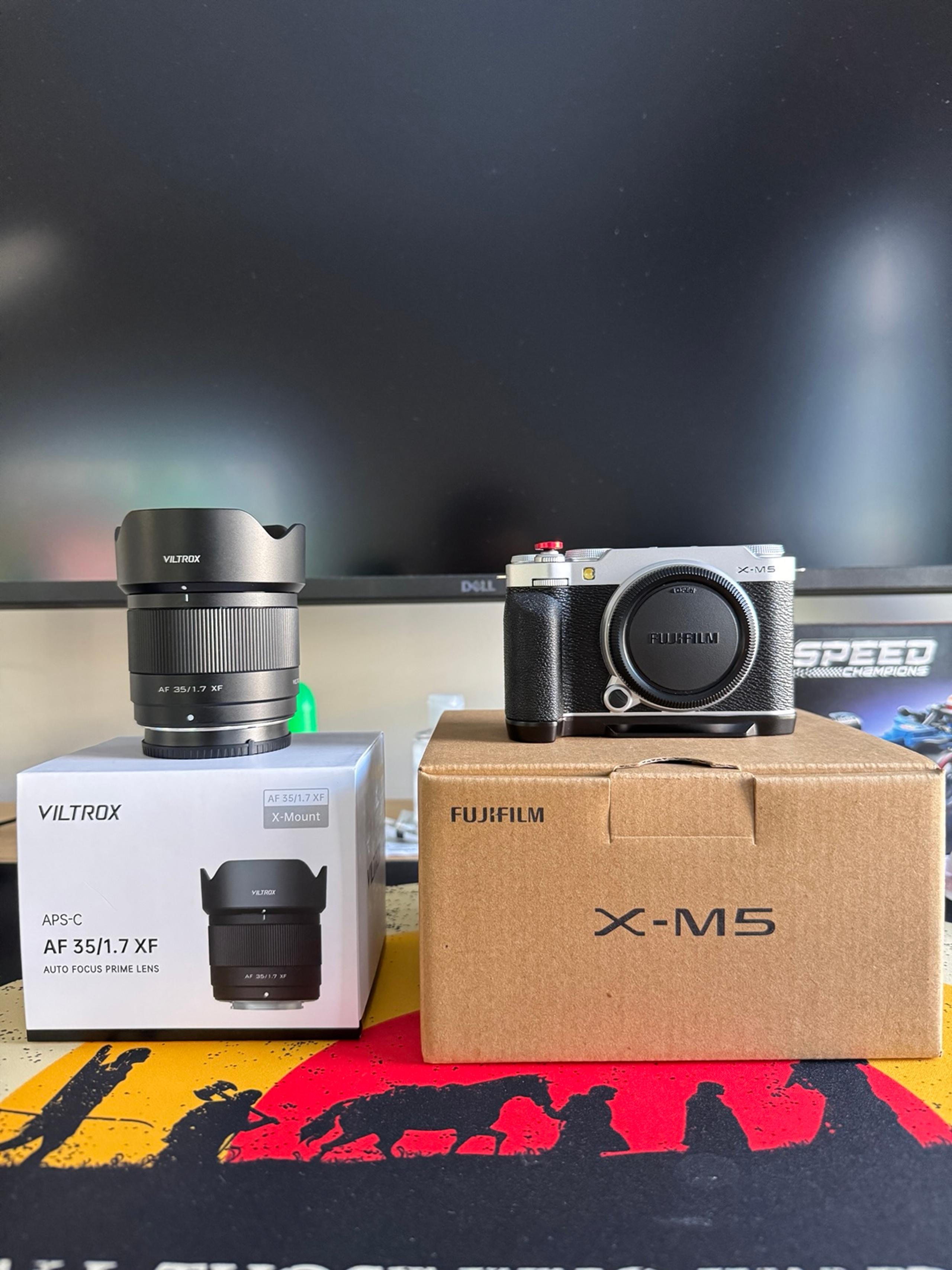 Fujifilm x-m5 with viltrox air 35mm 1.7f lens