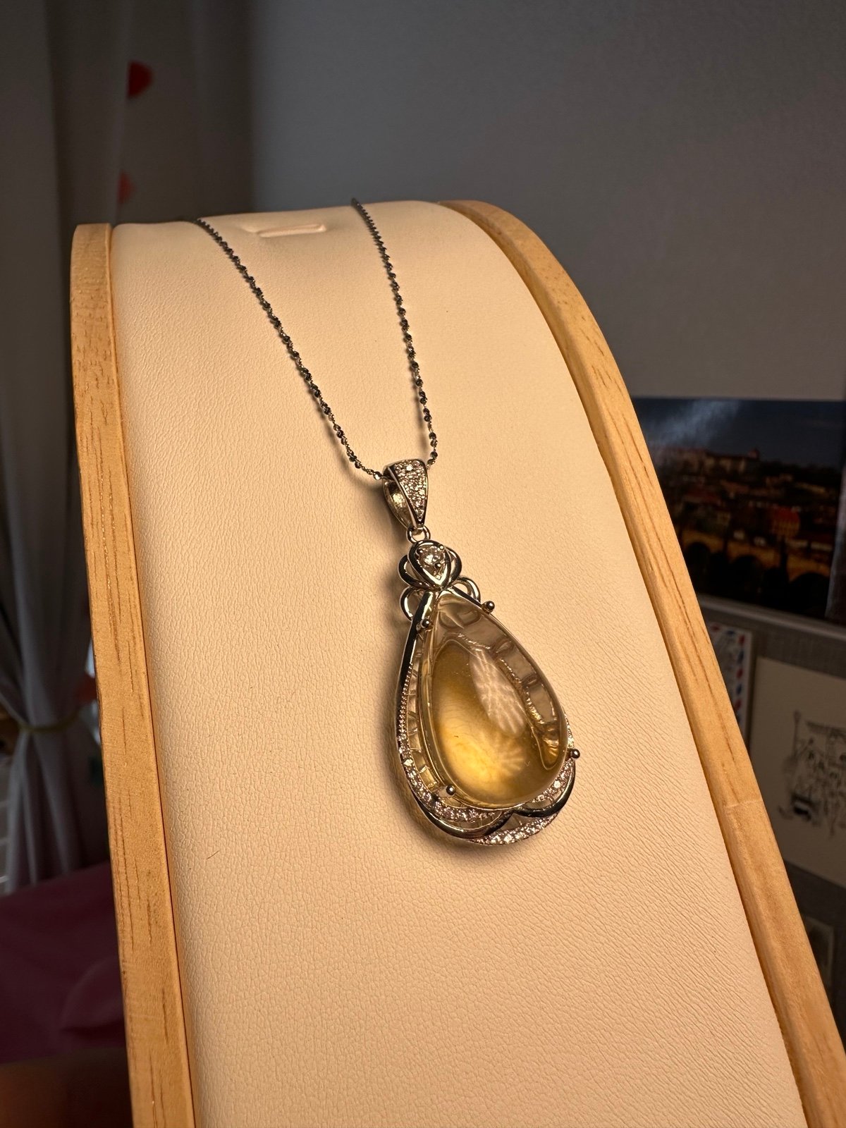 High quality citrine Necklace