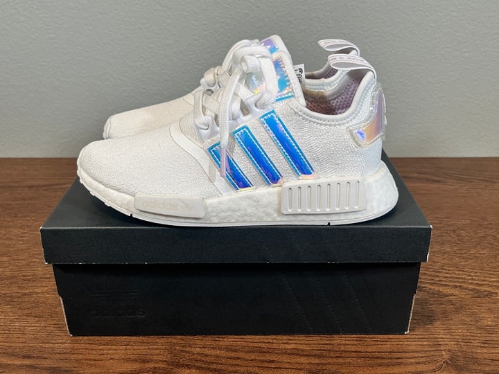 Adidas NMD R1 White Iridescent