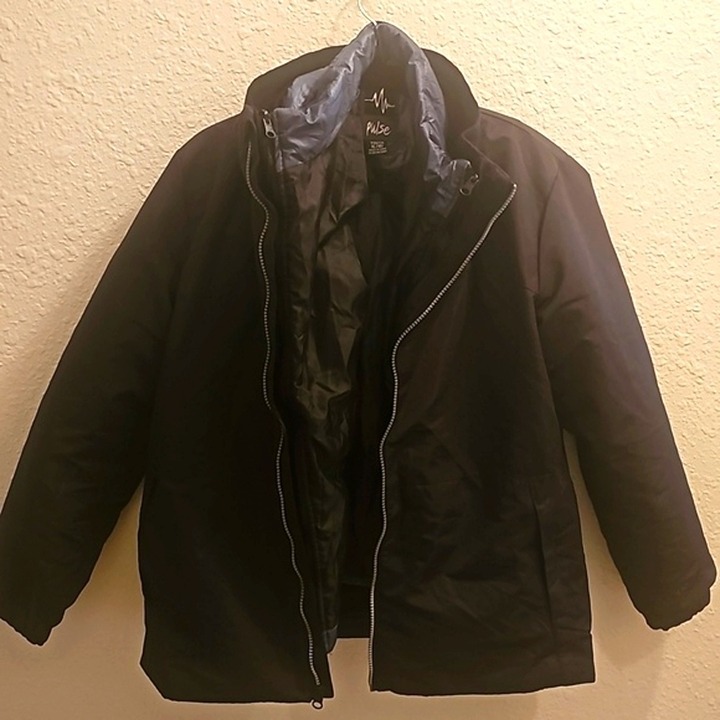Pulse Youth Double Insulted Zip-Up Jacket 2 in 1