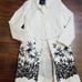 Talbots off white belted trench coat