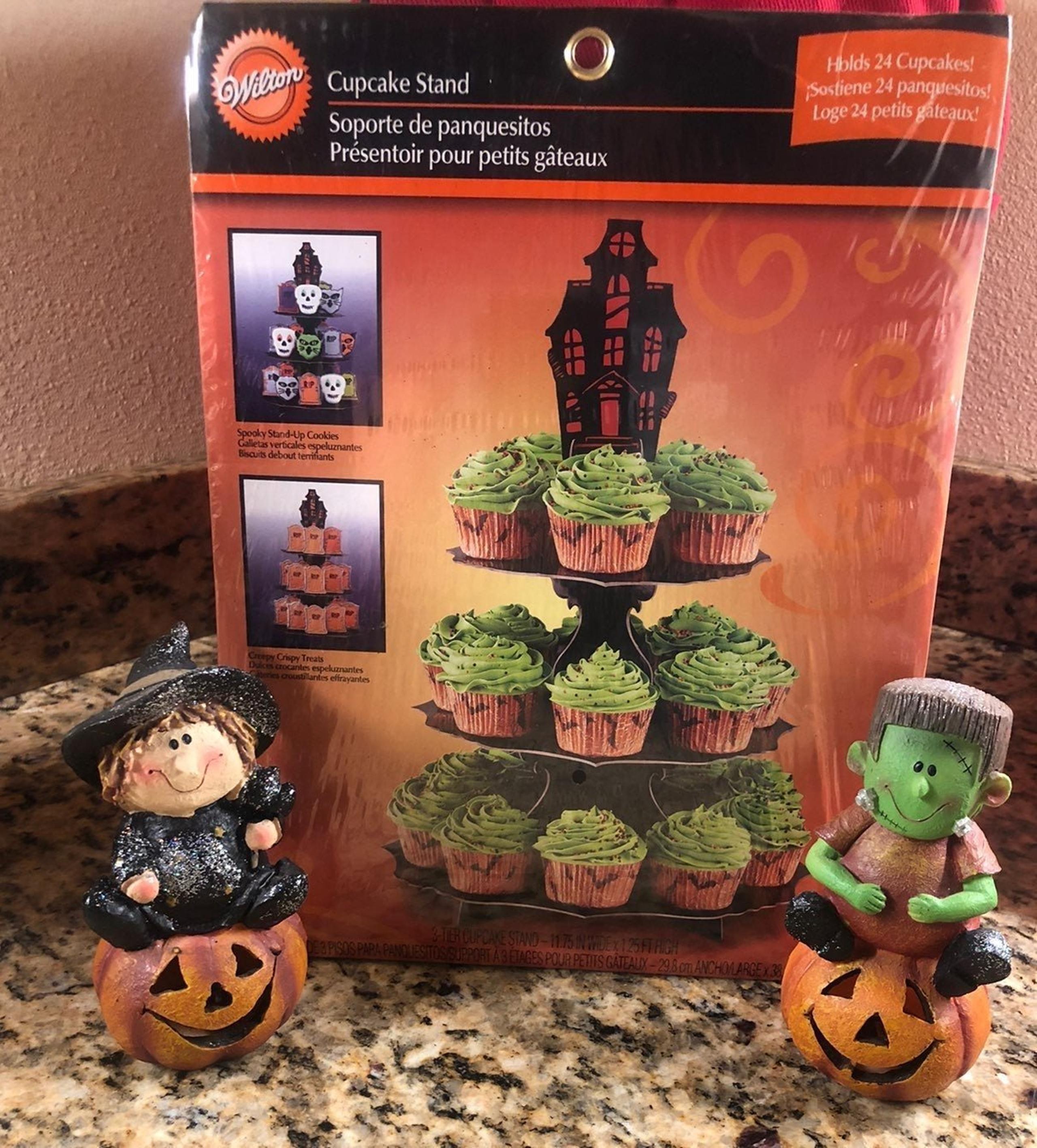 Haunted Manor Cupcake Stand