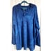 Earth Yoga XXL Super Soft Hoodie Long Sleeve Organic Cotton Bamboo Blue LS NEW