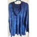 Earth Yoga XXL Super Soft Hoodie Long Sleeve Organic Cotton Bamboo Blue LS NEW