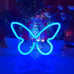 Simple Blue Butterfly LED Light