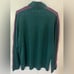 SUPREME TRACK HALF ZIP PULLOVER GREEN STARS PRINT MEN’s M
