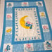 Vintage handmade Carebears Bedspread