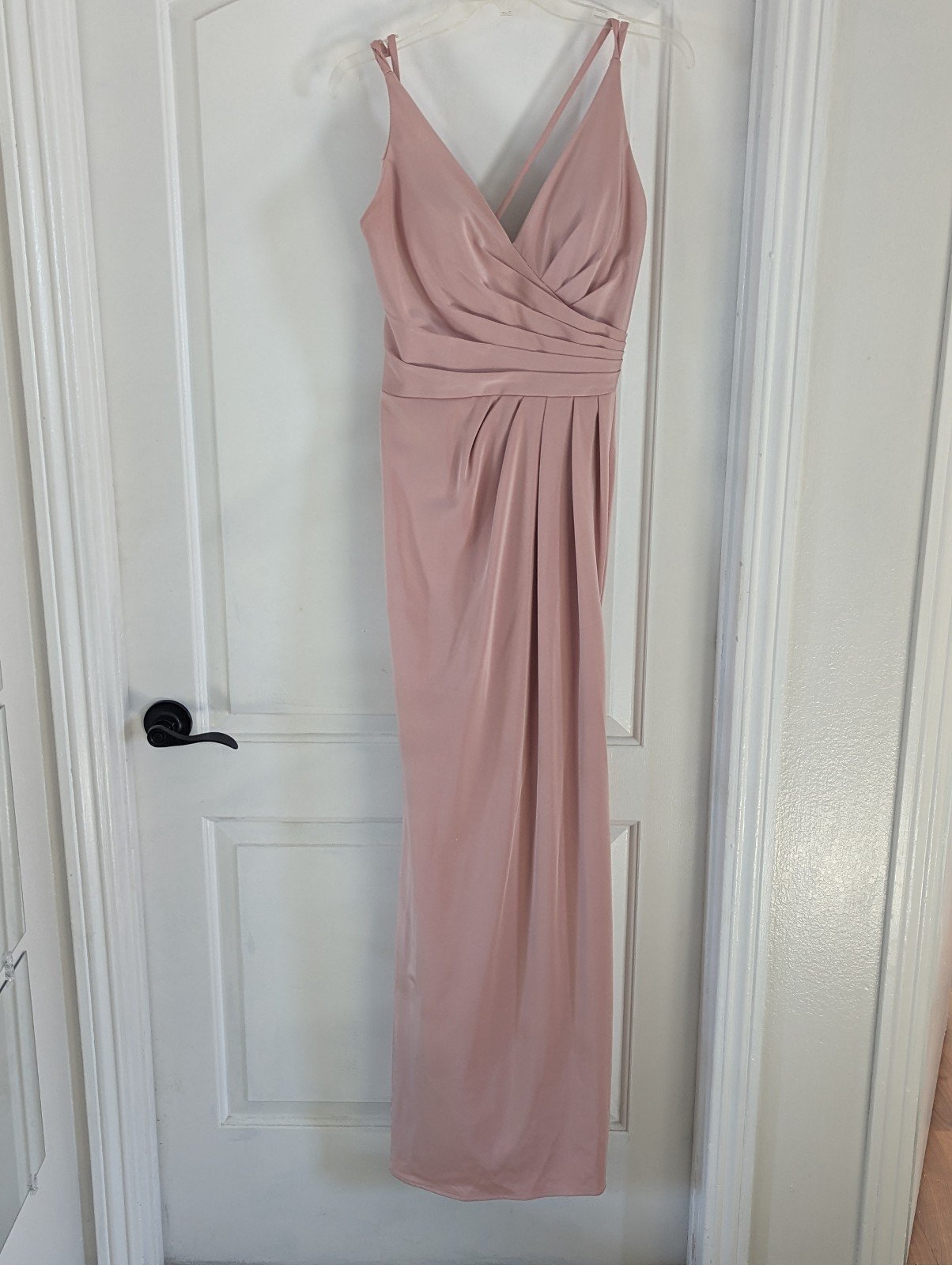 Formal Prom Wedding Guest Pink Dress
