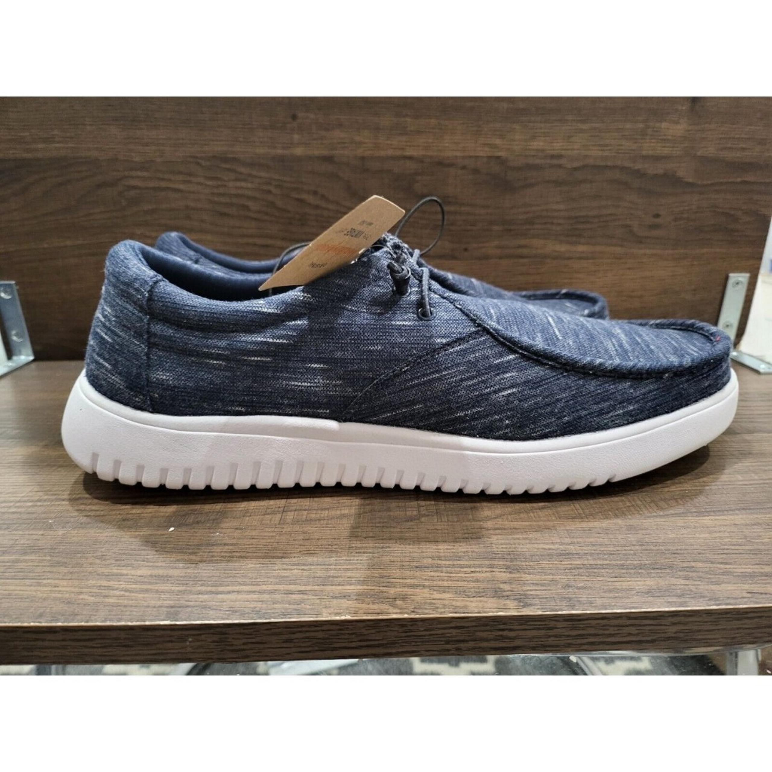 Weatherproof Vintage Men's Ollie Lace-Up Sneaker Navy 12M New