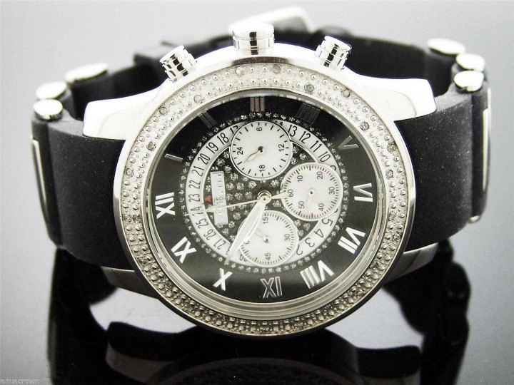 JoJino Men's 47mm 0.25ct Diamond Watch