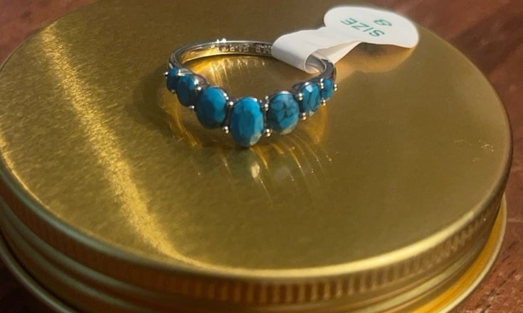 Bomb Party OG Winged Charm sz 8 RG30824