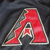 Vintage Y2K Arizona Diamondbacks black & red patched logo XL baseball jersey