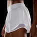 Lululemon Hotty Hots LR Short 4” Lined, White, Size 14