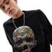 Paul Smith Ps Men's Sticker Skull Sweatshirt Black