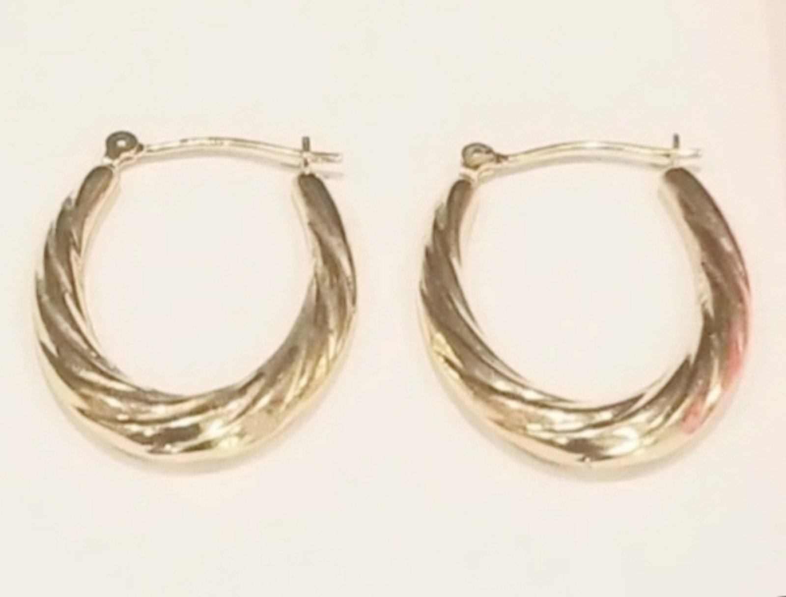 14K Gold Hoop Earrings