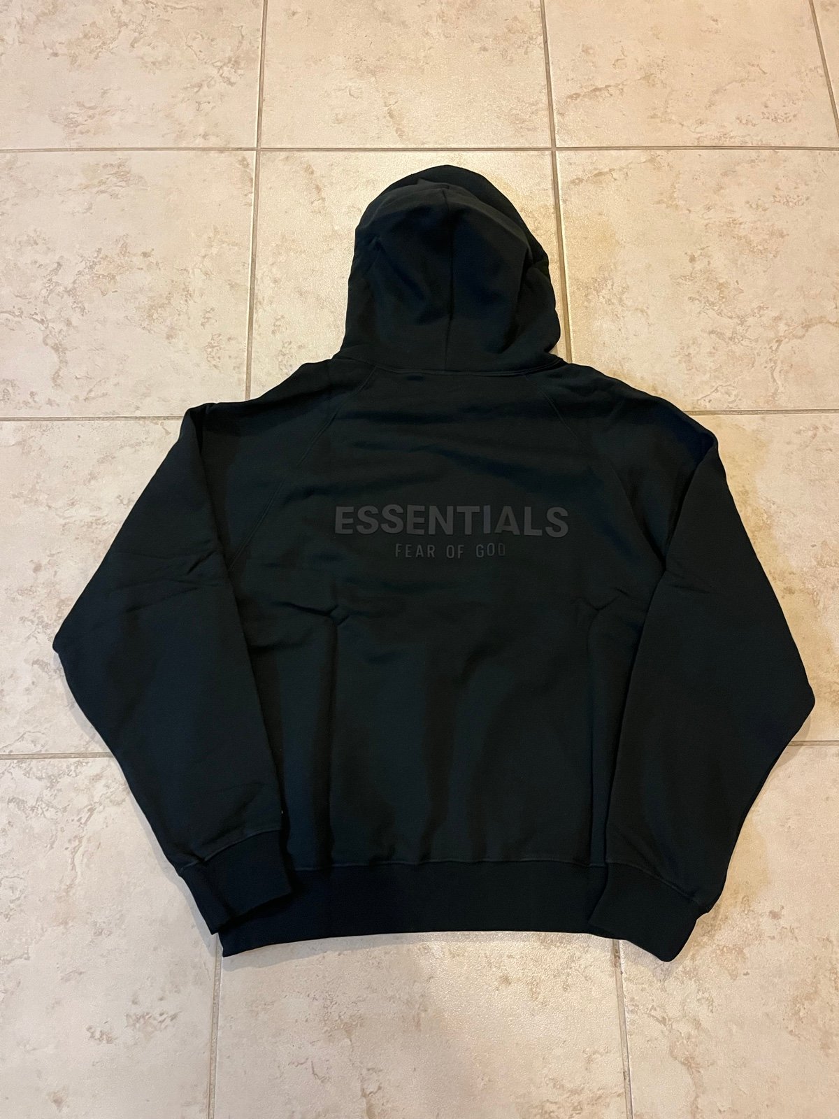 Fear Of God FOG Essentials Black Stretch Limo SS21 Size X Large