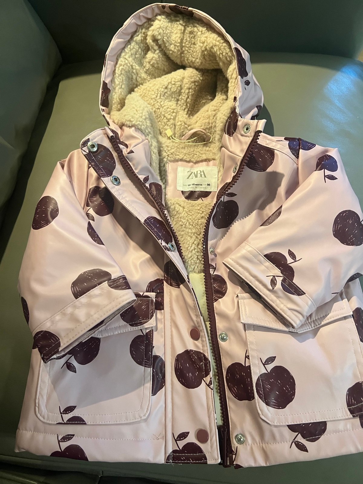 zara new sz 12-18 m Jacket