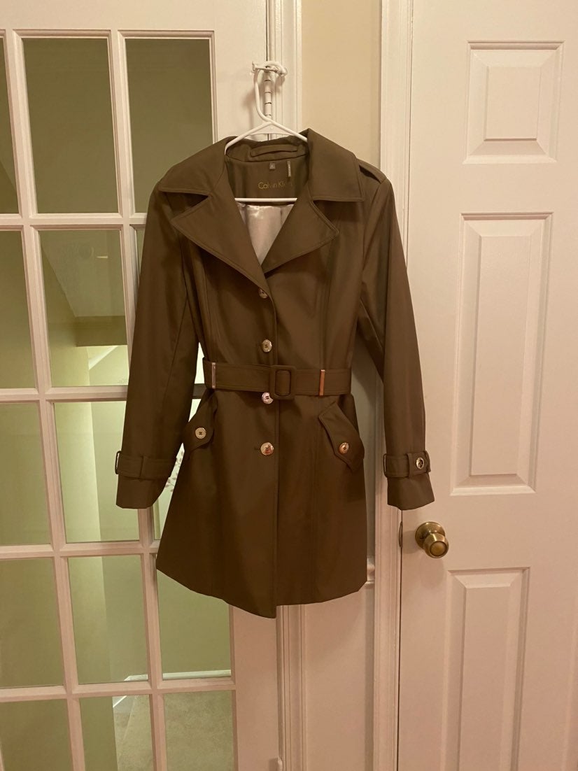 Calvin Klein rain coat